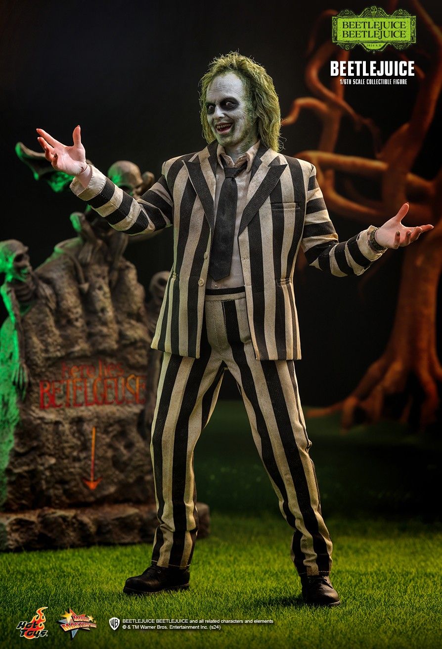 HOT TOYS BEETLEJUICE BEETLE JUICE MICHAEL KEATON MMS767