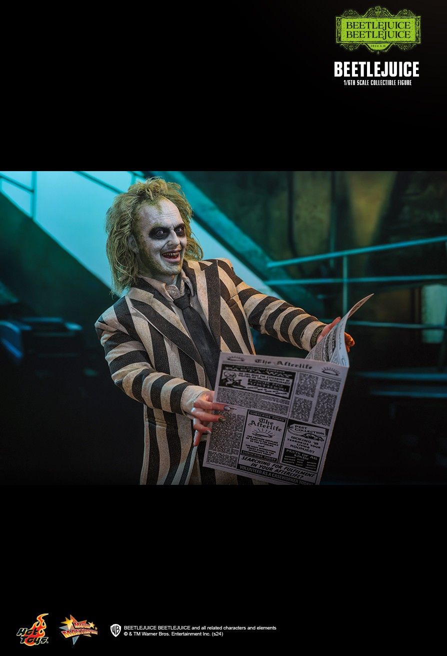 HOT TOYS BEETLEJUICE BEETLE JUICE MICHAEL KEATON MMS767