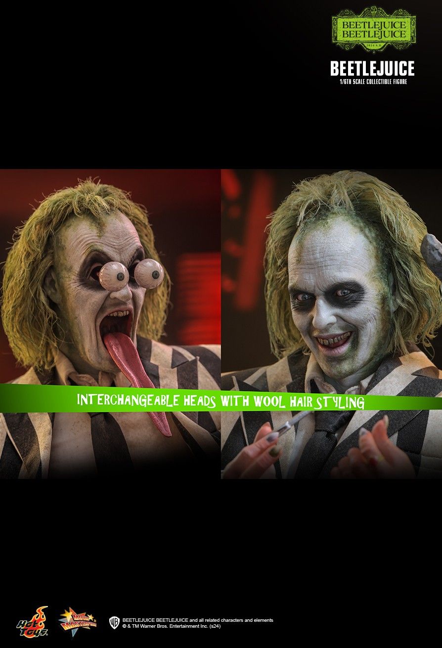 HOT TOYS BEETLEJUICE BEETLE JUICE MICHAEL KEATON MMS767