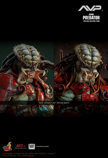 HOT TOYS ALIEN VS. PREDATOR AVP AKAONI SAMURAI PREDATOR AC06
