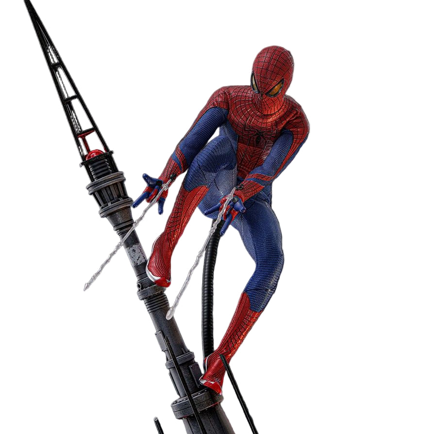 HOT TOYS AMAZING SPIDERMAN 2012 SPIDERMAN 2.0 DELUXE SPECIAL EDITION MMS772B