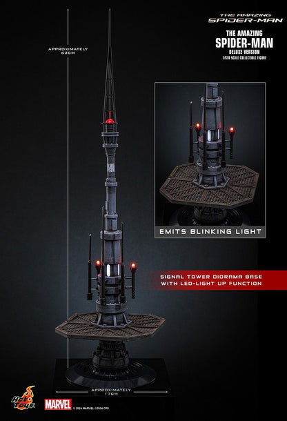 HOT TOYS AMAZING SPIDERMAN 2012 SPIDERMAN 2.0 DELUXE SPECIAL EDITION MMS772B