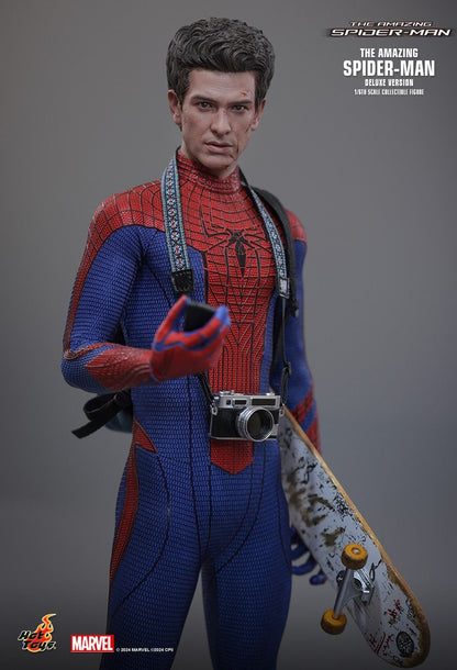 HOT TOYS AMAZING SPIDERMAN 2012 SPIDERMAN 2.0 DELUXE SPECIAL EDITION MMS772B