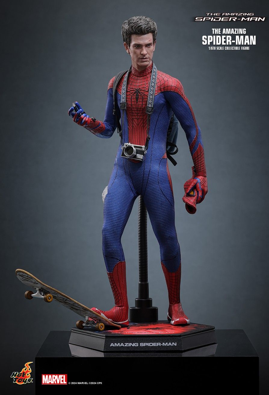 HOT TOYS AMAZING SPIDERMAN 2012 SPIDERMAN 2.0 SPECIAL EDITION MMS771B