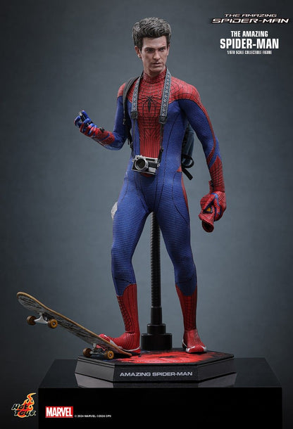 HOT TOYS AMAZING SPIDERMAN 2012 SPIDERMAN 2.0 SPECIAL EDITION MMS771B