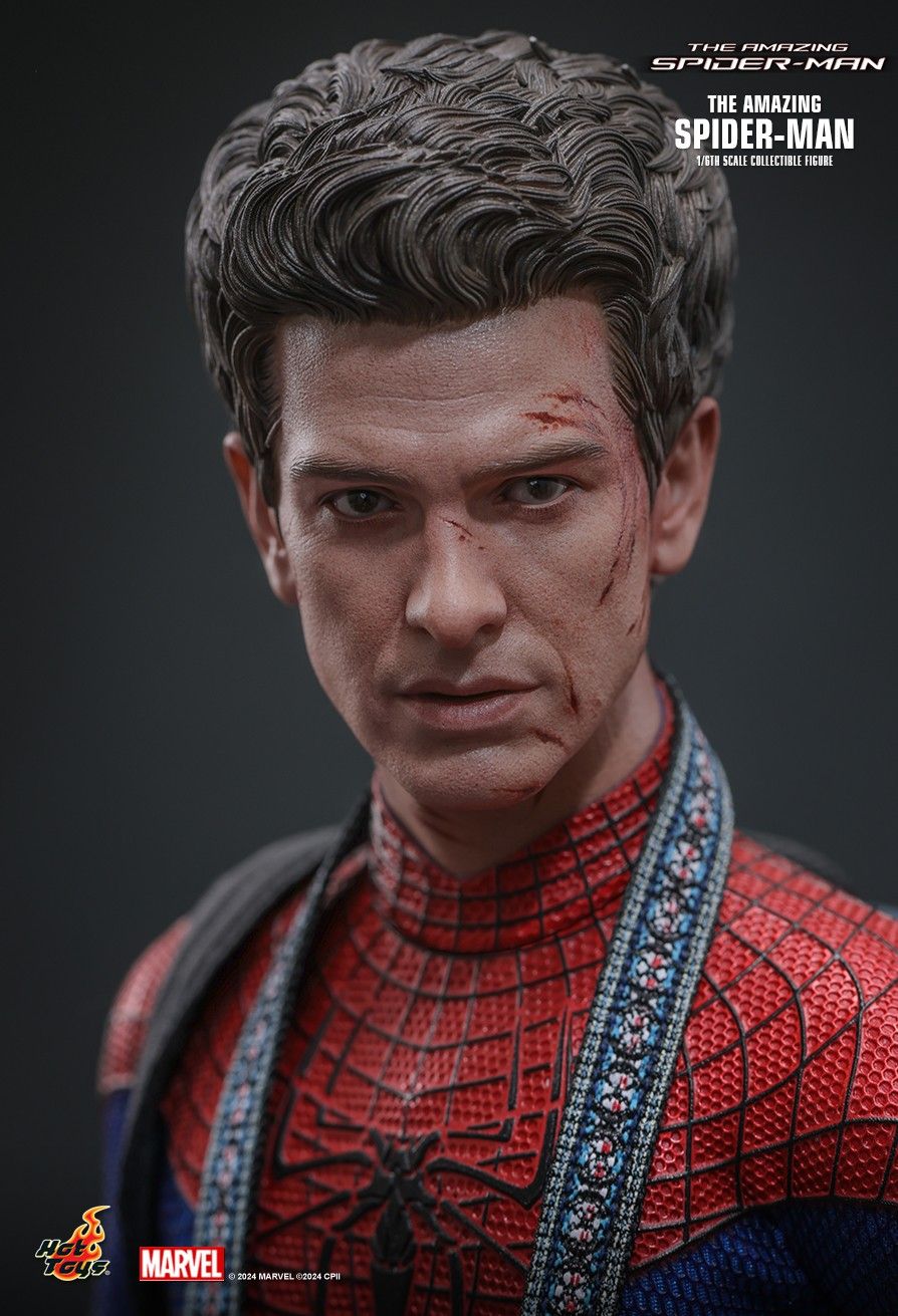 HOT TOYS AMAZING SPIDERMAN 2012 SPIDERMAN 2.0 SPECIAL EDITION MMS771B