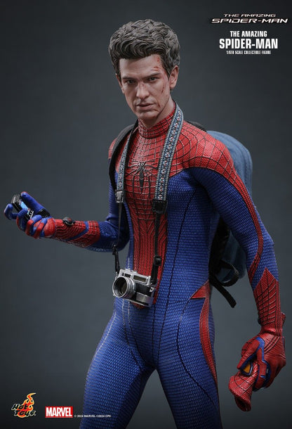 HOT TOYS AMAZING SPIDERMAN 2012 SPIDERMAN 2.0 SPECIAL EDITION MMS771B