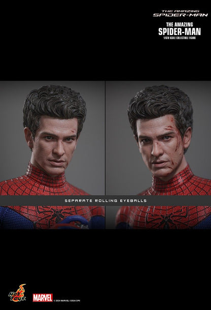 HOT TOYS AMAZING SPIDERMAN 2012 SPIDERMAN 2.0 SPECIAL EDITION MMS771B