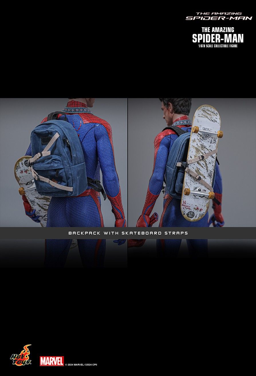 HOT TOYS AMAZING SPIDERMAN 2012 SPIDERMAN 2.0 SPECIAL EDITION MMS771B