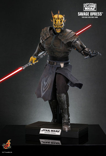 HOT TOYS STAR WARS THE CLONE WARS SAVAGE OPRESS TMS136