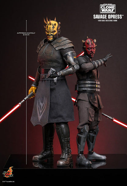 HOT TOYS STAR WARS THE CLONE WARS SAVAGE OPRESS TMS136