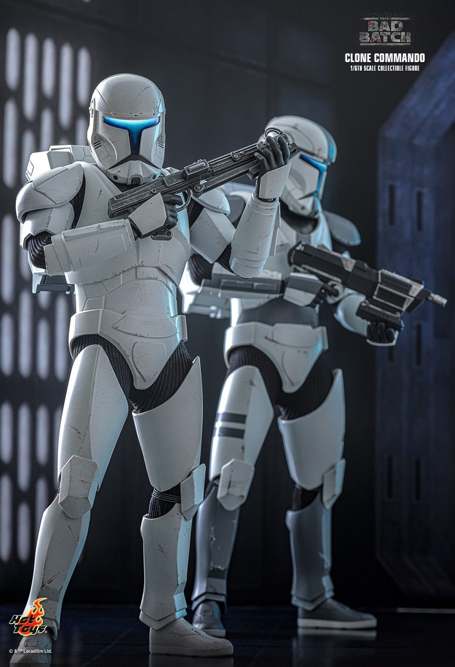 HOT TOYS STAR WARS THE BAD BATCH CLONE COMMANDO TMS131