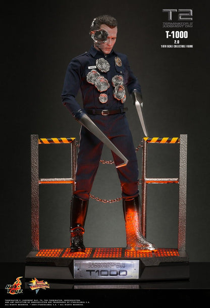 HOT TOYS TERMINATOR 2 JUDGMENT DAY T-1000 2.0 MM774