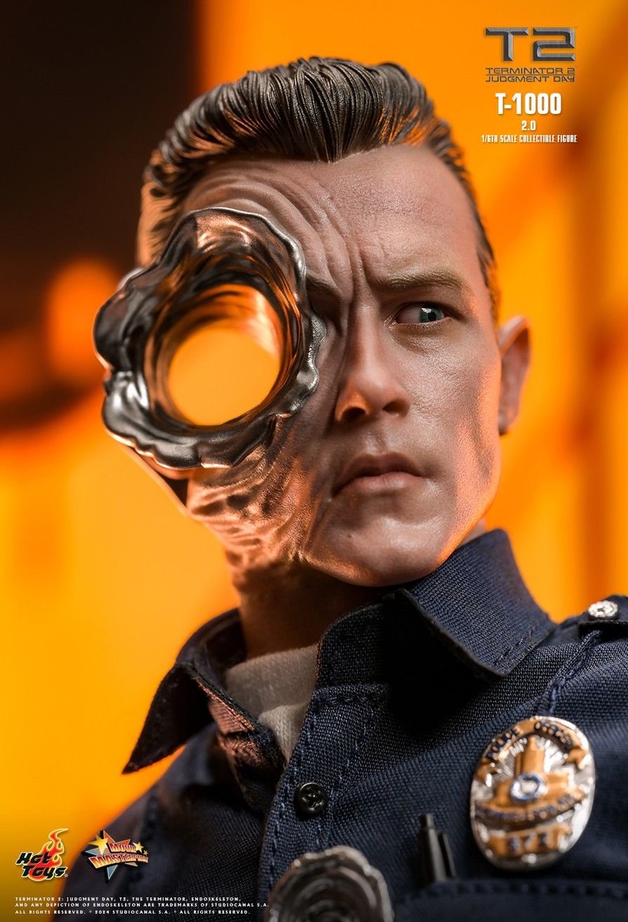 HOT TOYS TERMINATOR 2 JUDGMENT DAY T-1000 2.0 MM774