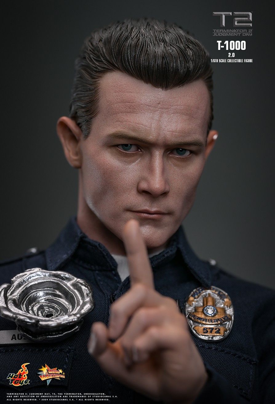 HOT TOYS TERMINATOR 2 JUDGMENT DAY T-1000 2.0 MM774