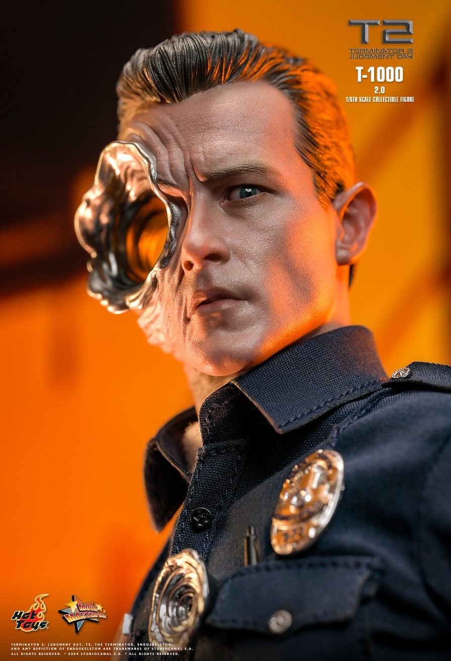 HOT TOYS TERMINATOR 2 JUDGMENT DAY T-1000 2.0 MM774