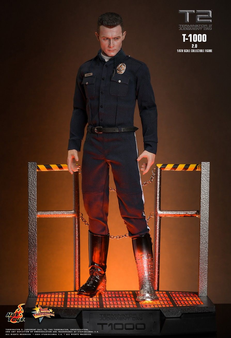 HOT TOYS TERMINATOR 2 JUDGMENT DAY T-1000 2.0 MM774