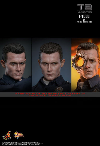 HOT TOYS TERMINATOR 2 JUDGMENT DAY T-1000 2.0 MM774