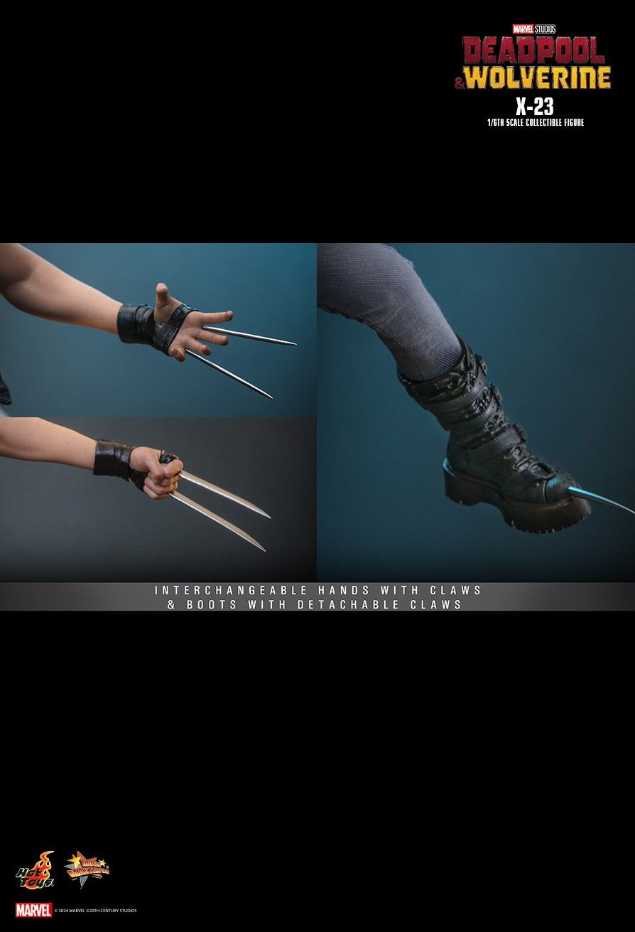HOT TOYS DEADPOOL & WOLVERINE X-23 DAFNE KEEN MMS781