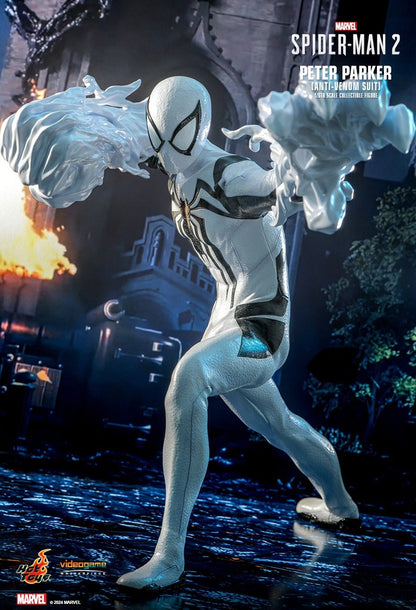 HOT TOYS SPIDERMAN 2 PETER PARKER ANTI-VENOM SUIT VGM69