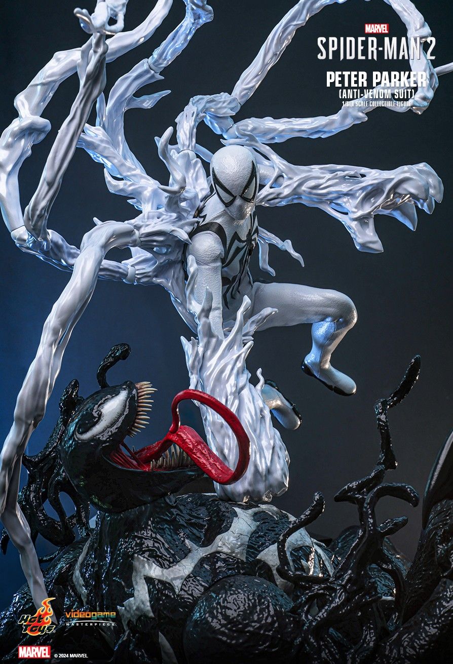 HOT TOYS SPIDERMAN 2 PETER PARKER ANTI-VENOM SUIT VGM69