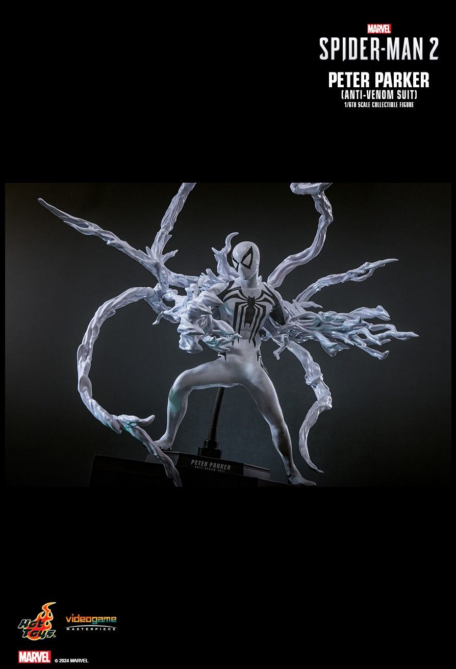 HOT TOYS SPIDERMAN 2 PETER PARKER ANTI-VENOM SUIT VGM69