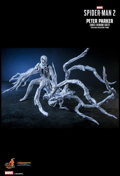 HOT TOYS SPIDERMAN 2 PETER PARKER ANTI-VENOM SUIT VGM69