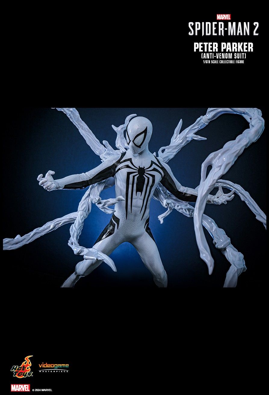 HOT TOYS SPIDERMAN 2 PETER PARKER ANTI-VENOM SUIT VGM69