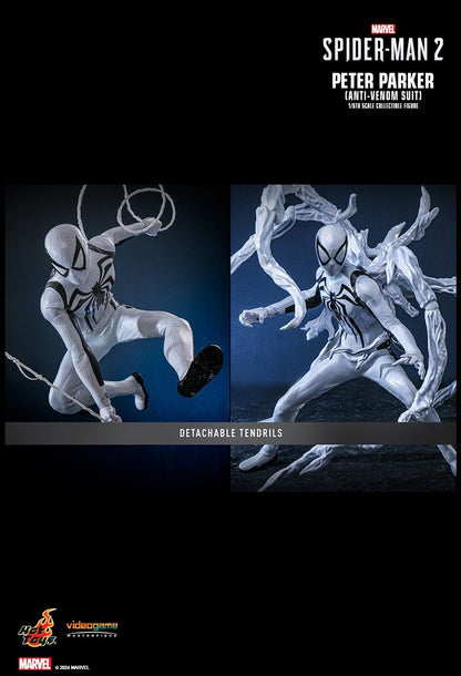 HOT TOYS SPIDERMAN 2 PETER PARKER ANTI-VENOM SUIT VGM69
