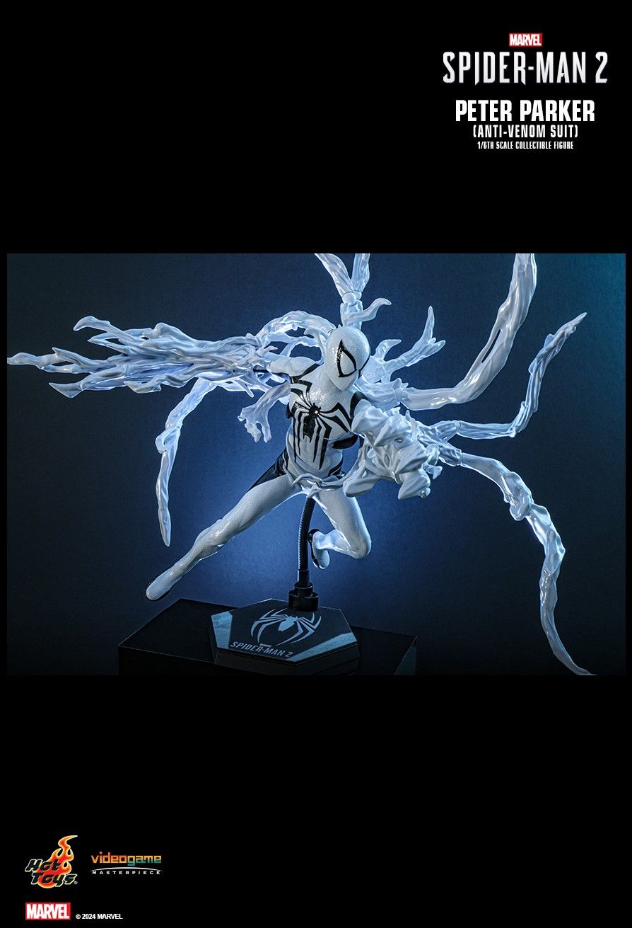 HOT TOYS SPIDERMAN 2 PETER PARKER ANTI-VENOM SUIT VGM69
