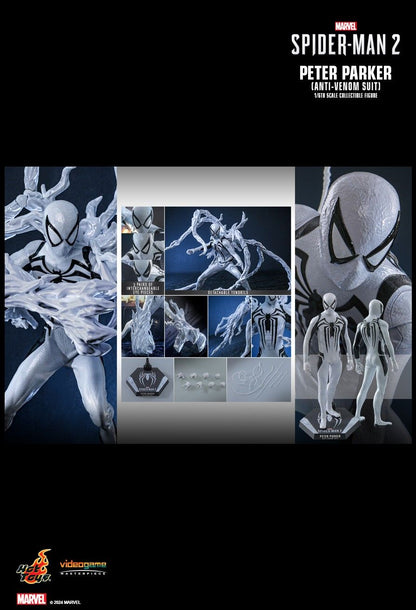HOT TOYS SPIDERMAN 2 PETER PARKER ANTI-VENOM SUIT VGM69