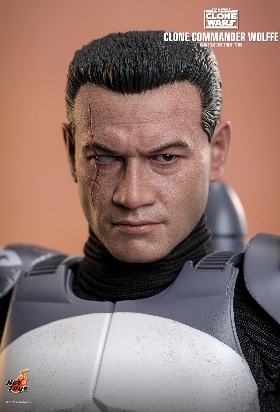HOT TOYS STAR WARS THE CLONE WARS CLONE COMMANDO WOLFFE TMS141