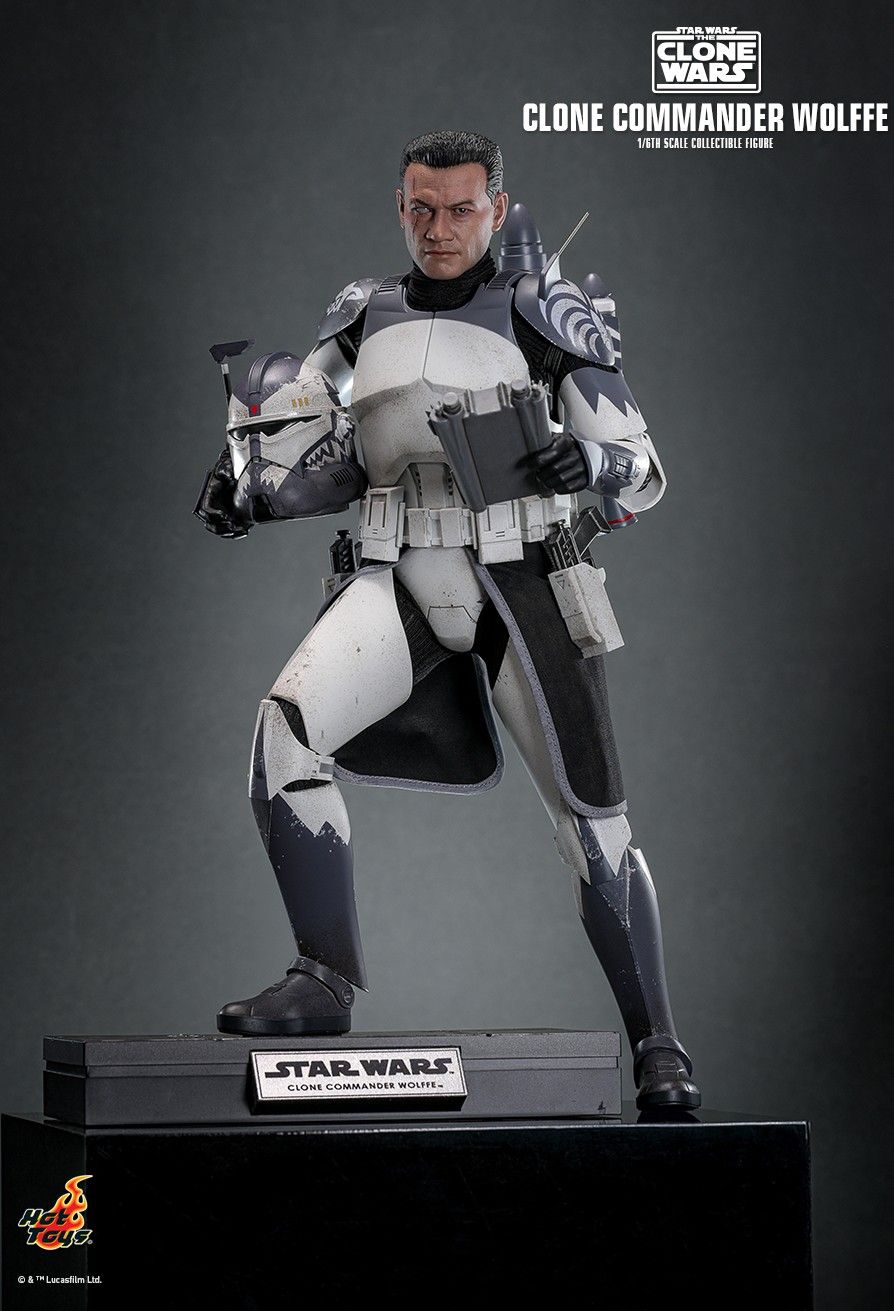 HOT TOYS STAR WARS THE CLONE WARS CLONE COMMANDO WOLFFE TMS141