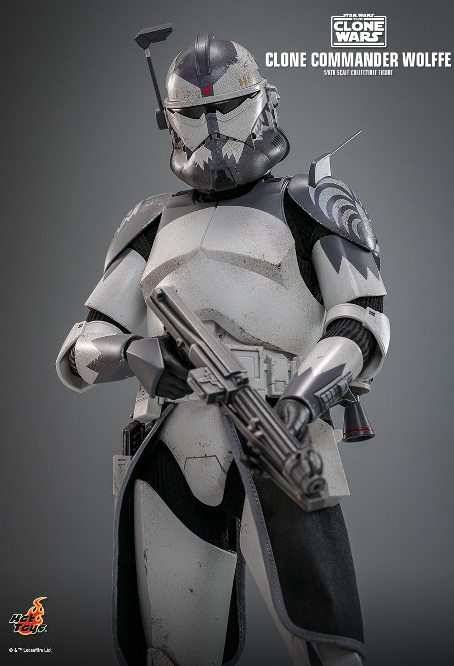 HOT TOYS STAR WARS THE CLONE WARS CLONE COMMANDO WOLFFE TMS141