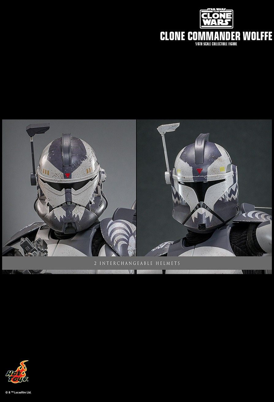 HOT TOYS STAR WARS THE CLONE WARS CLONE COMMANDO WOLFFE TMS141