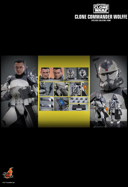 HOT TOYS STAR WARS THE CLONE WARS CLONE COMMANDO WOLFFE TMS141