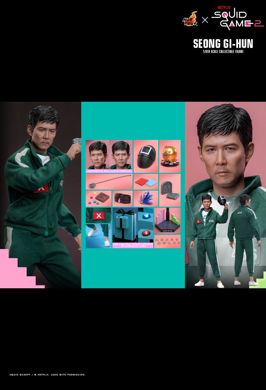 HOT TOYS NETFLIX SQUID GAME 2 SEONG GI-HUN TMS153