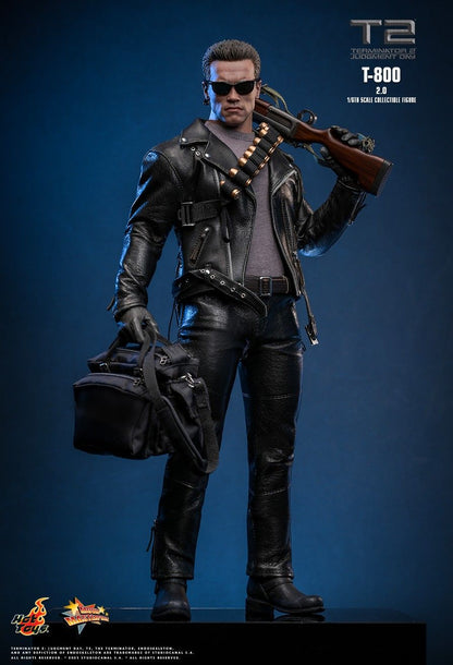 HOT TOY TERMINATOR 2 JUDGEMENT DAY T-800 2.0 MMS795