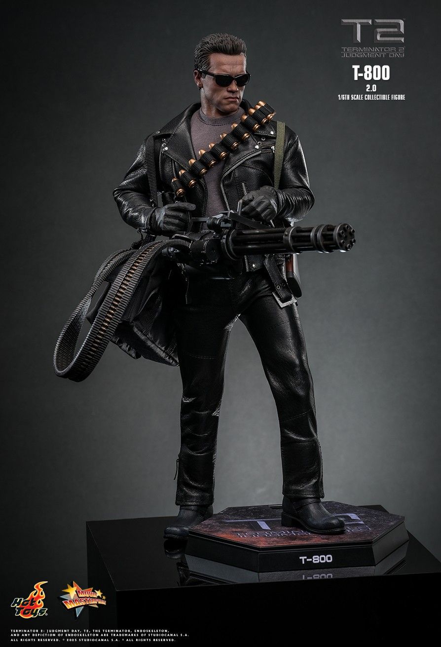 HOT TOY TERMINATOR 2 JUDGEMENT DAY T-800 2.0 MMS795