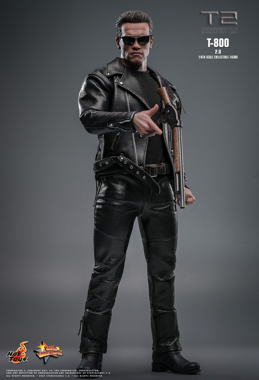 HOT TOY TERMINATOR 2 JUDGEMENT DAY T-800 2.0 MMS795