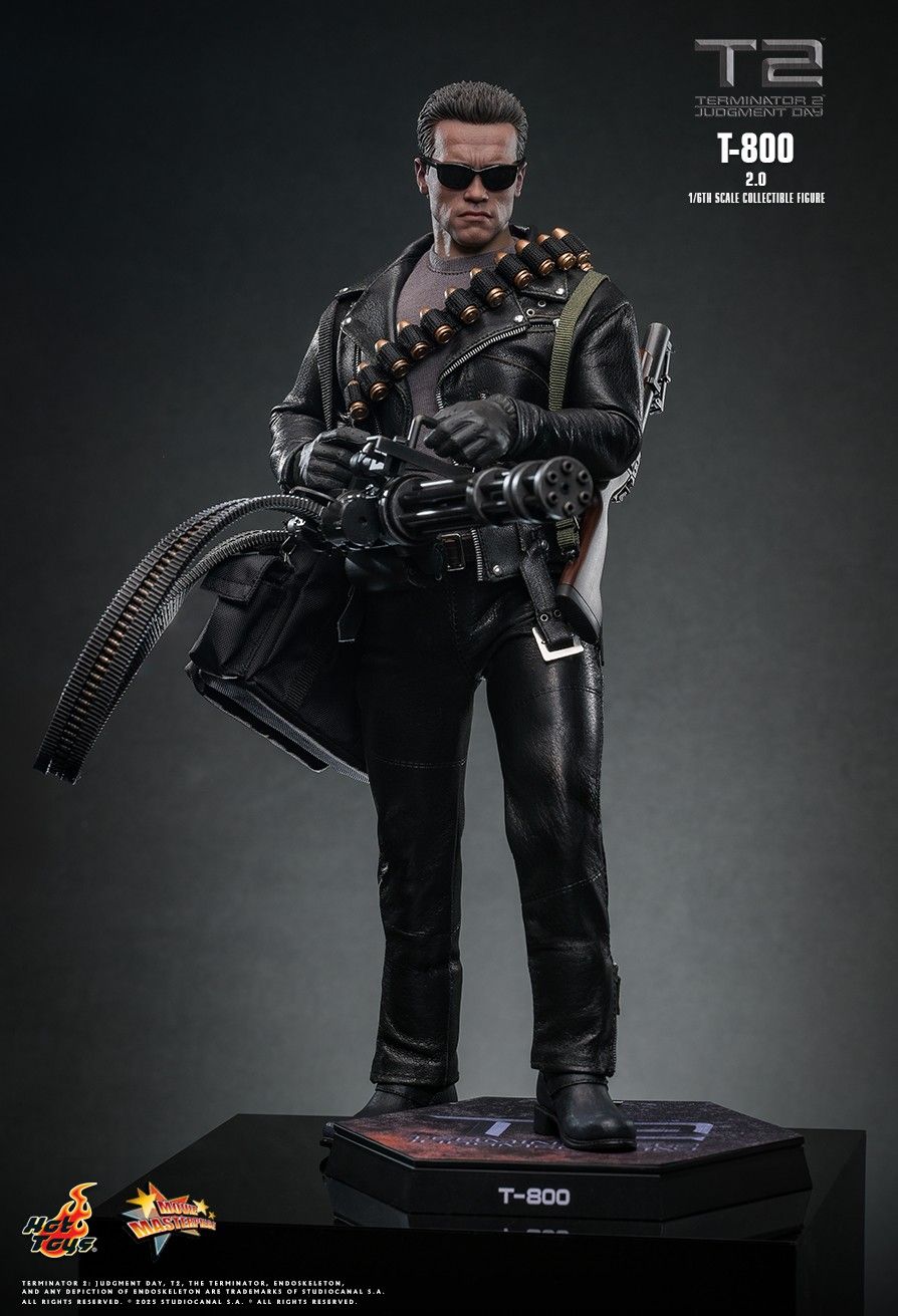 HOT TOY TERMINATOR 2 JUDGEMENT DAY T-800 2.0 MMS795
