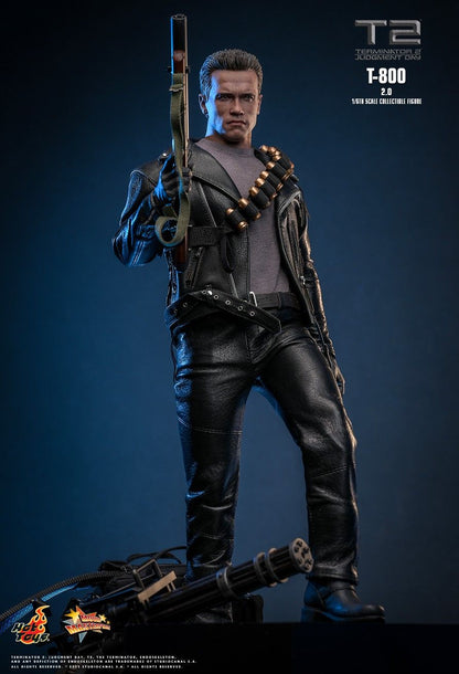 HOT TOY TERMINATOR 2 JUDGEMENT DAY T-800 2.0 MMS795