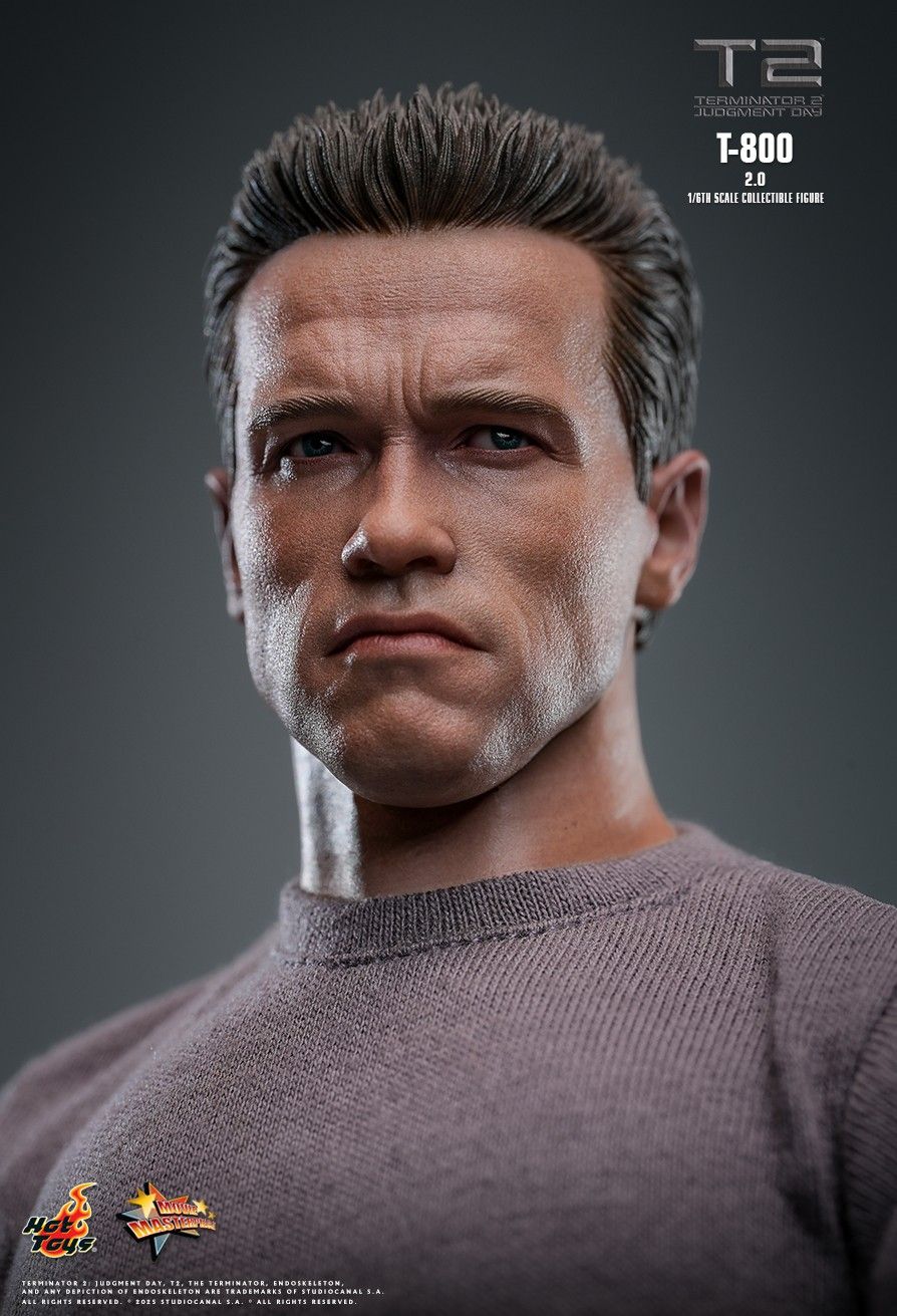 HOT TOY TERMINATOR 2 JUDGEMENT DAY T-800 2.0 MMS795