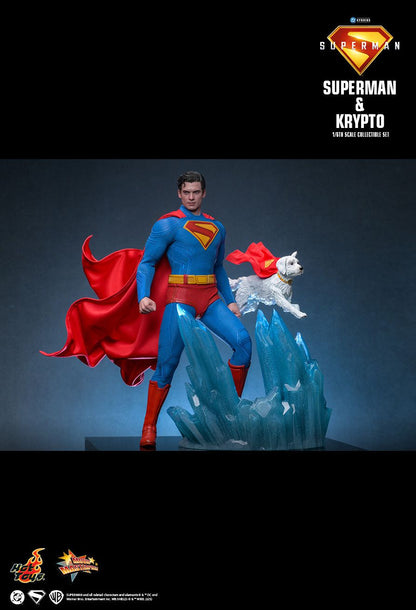 HOT TOYS DC SUPERMAN & KRYPTO MMS812