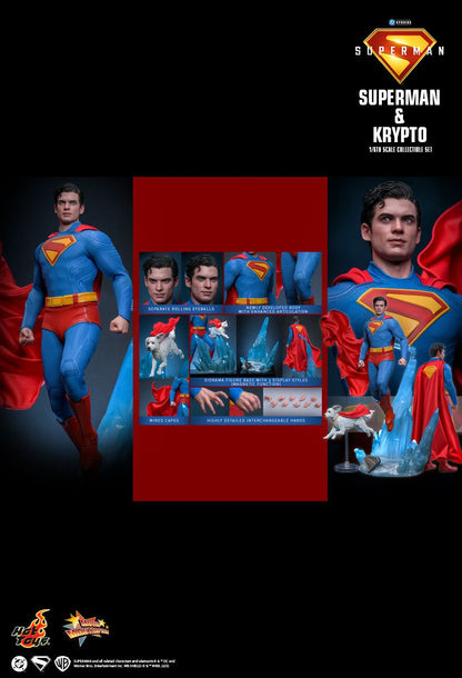 HOT TOYS DC SUPERMAN & KRYPTO MMS812