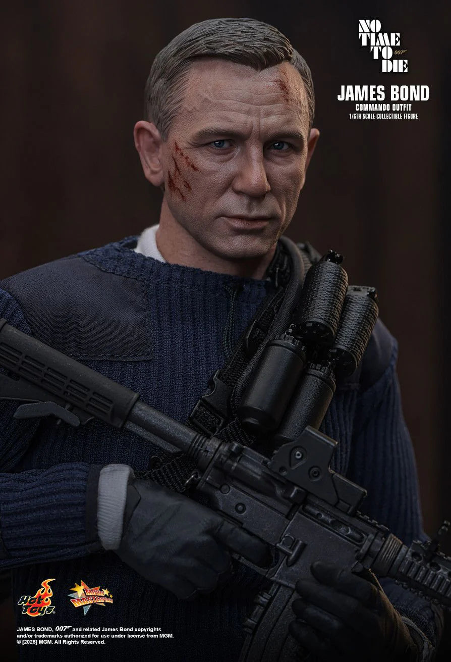 HOT TOYS JAMES BOND 007 NO TIME TO DIE COMMANDO OUTFIT MMS804