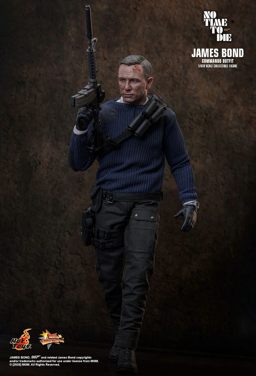 HOT TOYS JAMES BOND 007 NO TIME TO DIE COMMANDO OUTFIT MMS804