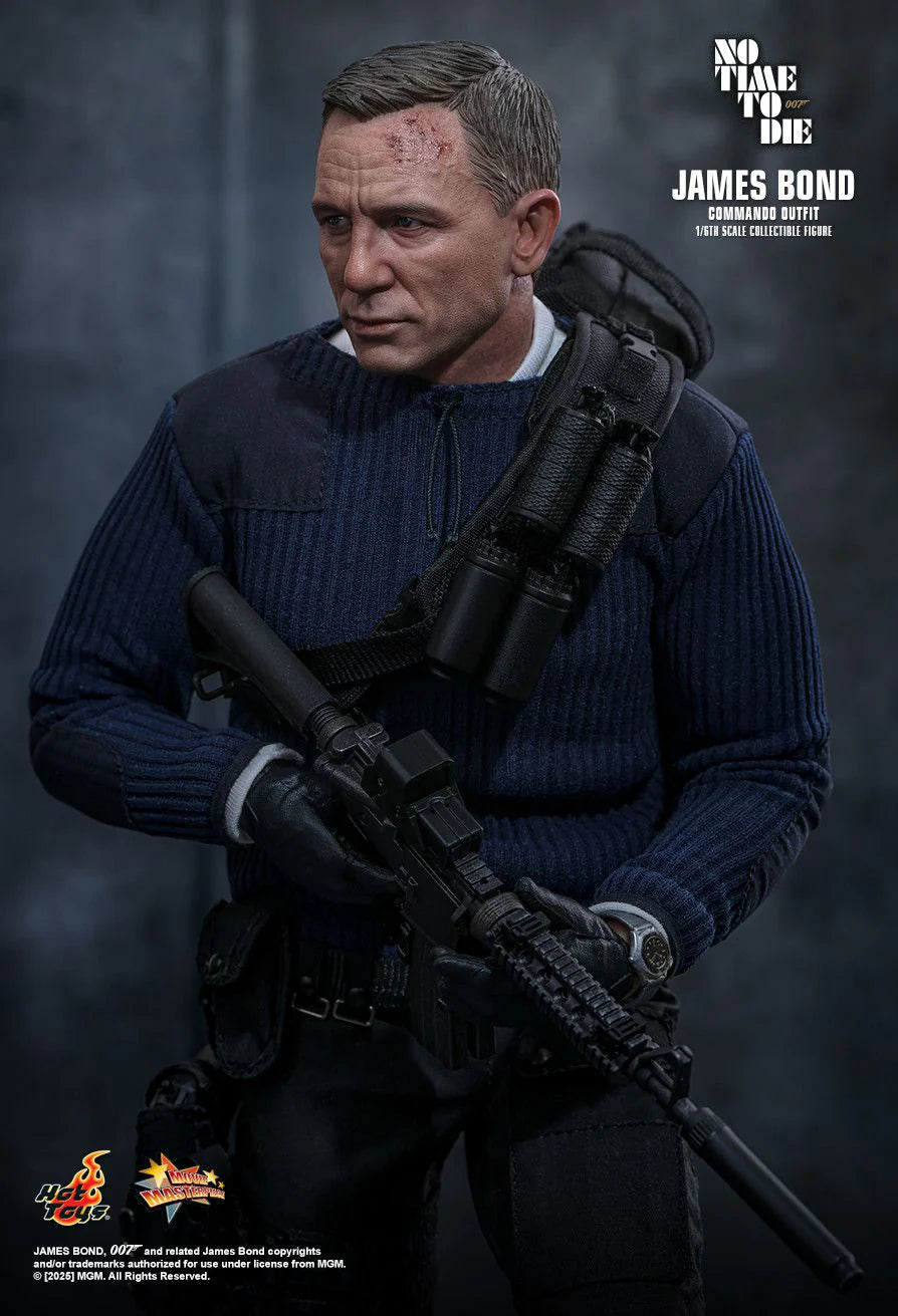 HOT TOYS JAMES BOND 007 NO TIME TO DIE COMMANDO OUTFIT MMS804