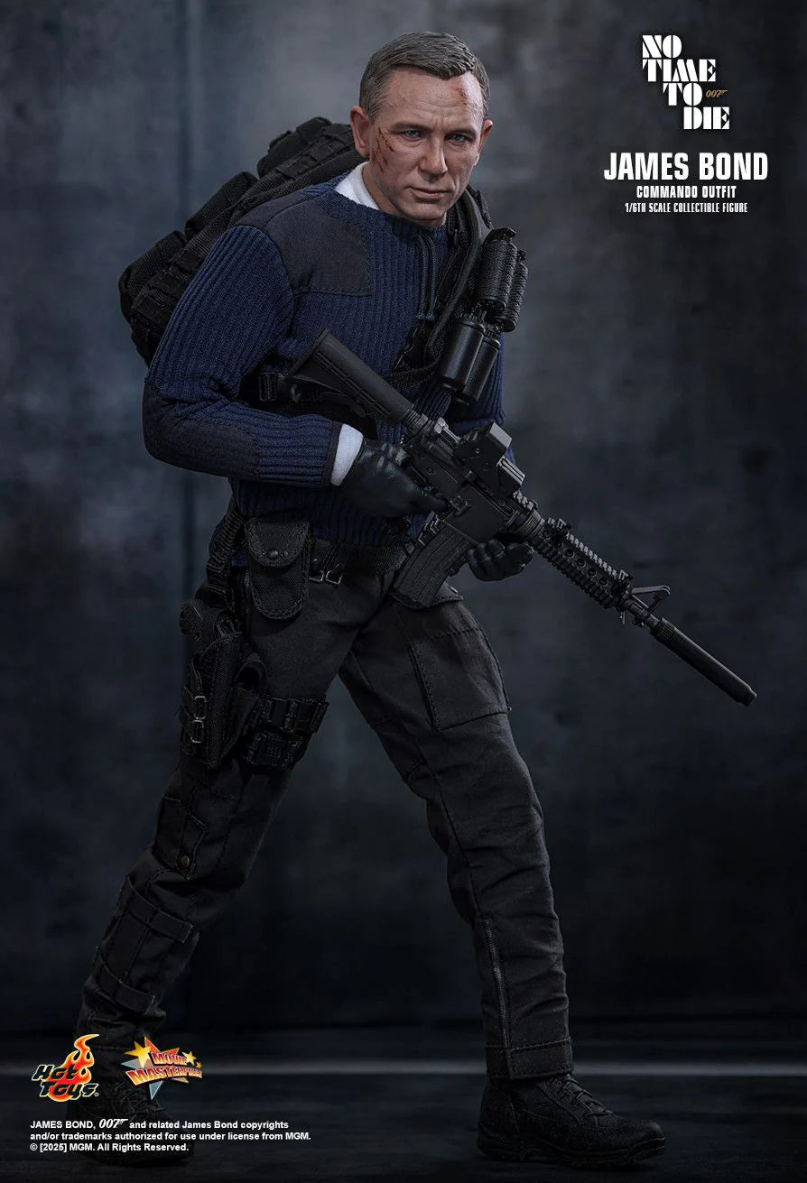 HOT TOYS JAMES BOND 007 NO TIME TO DIE COMMANDO OUTFIT MMS804