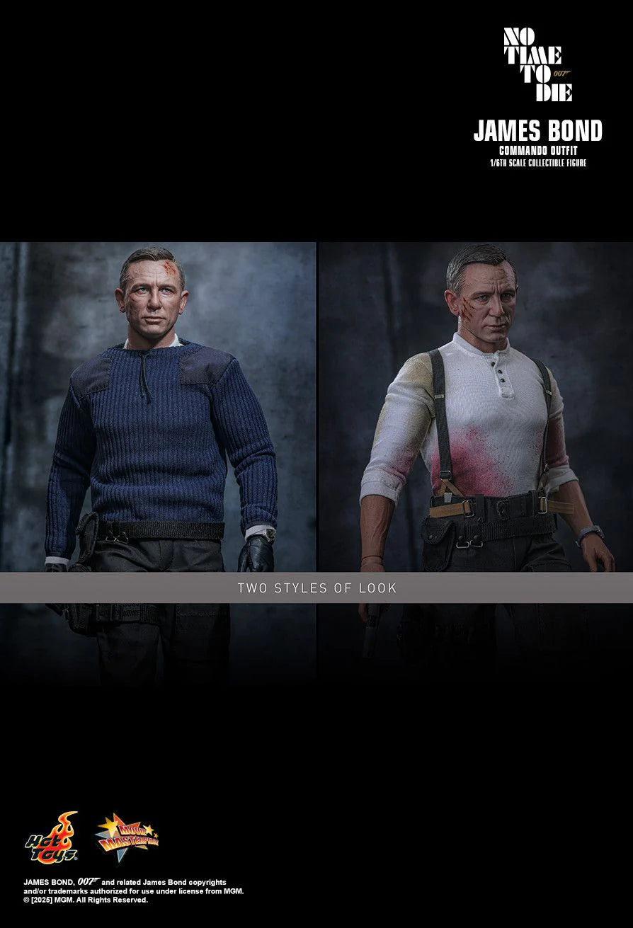 HOT TOYS JAMES BOND 007 NO TIME TO DIE COMMANDO OUTFIT MMS804
